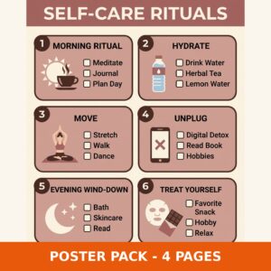 Self-Care Printables Pack