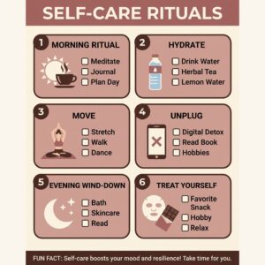 Self-Care Rituals Poster